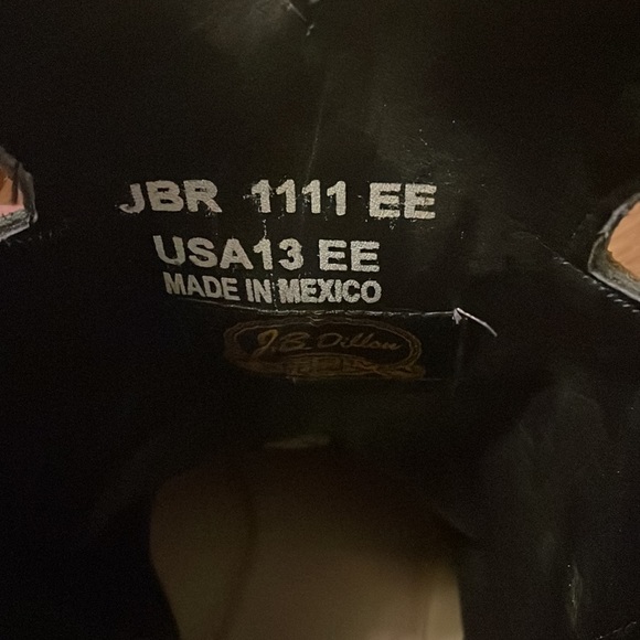 JB Dillon boots size 13 EE. Worn a handful of times just to fancy occasions. - Picture 2 of 3